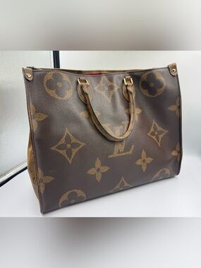 Louis Vuitton OnTheGo GM Monogram Giant Tote M45320 Large LV Bag‎ Authentic